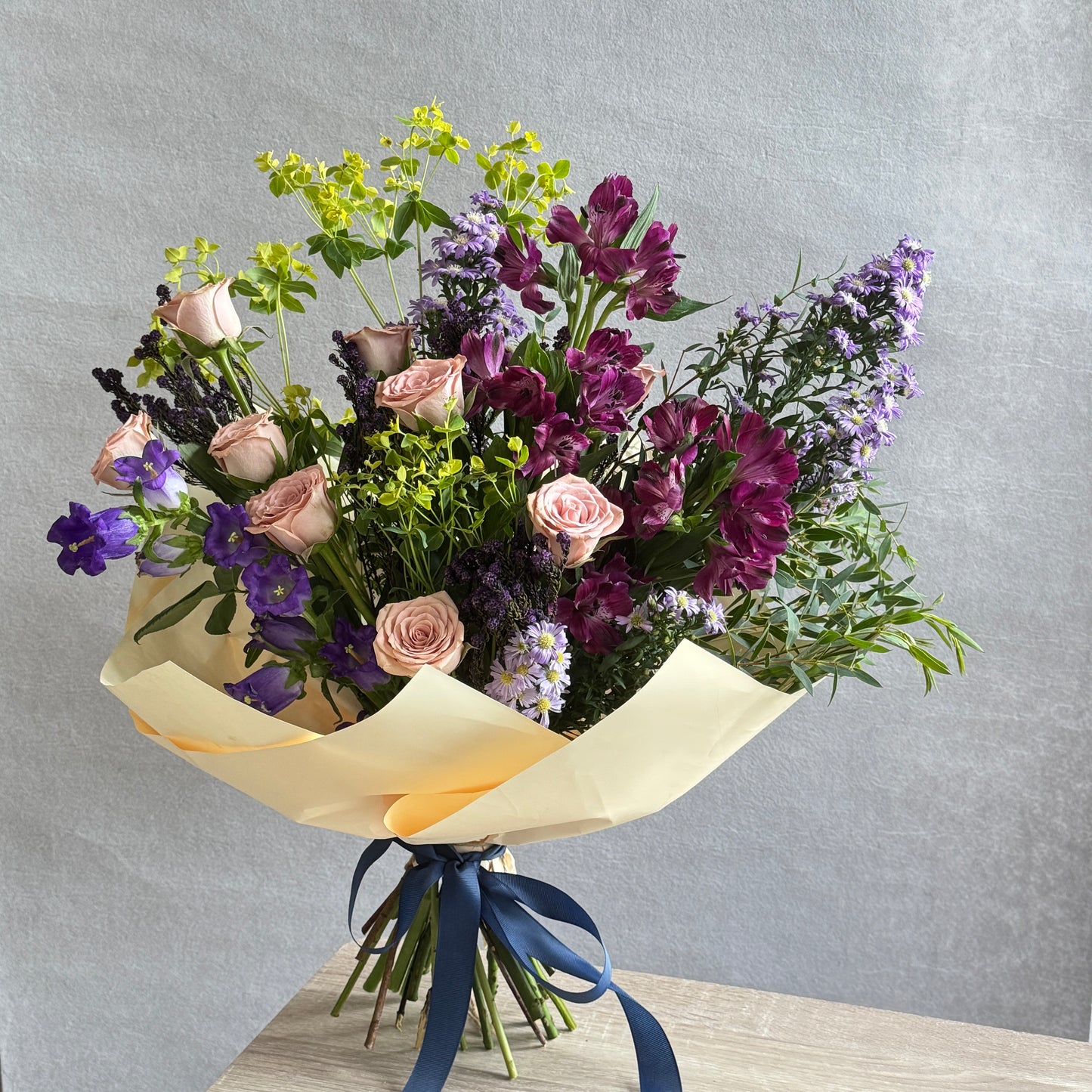 Blooming purple